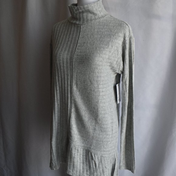 APT 9. Gray Turtle Neck Sweater - Picture 2 of 5